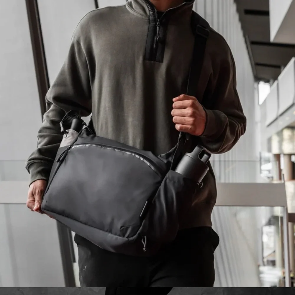 NWT Alpaka Black Flight Satchel - A2